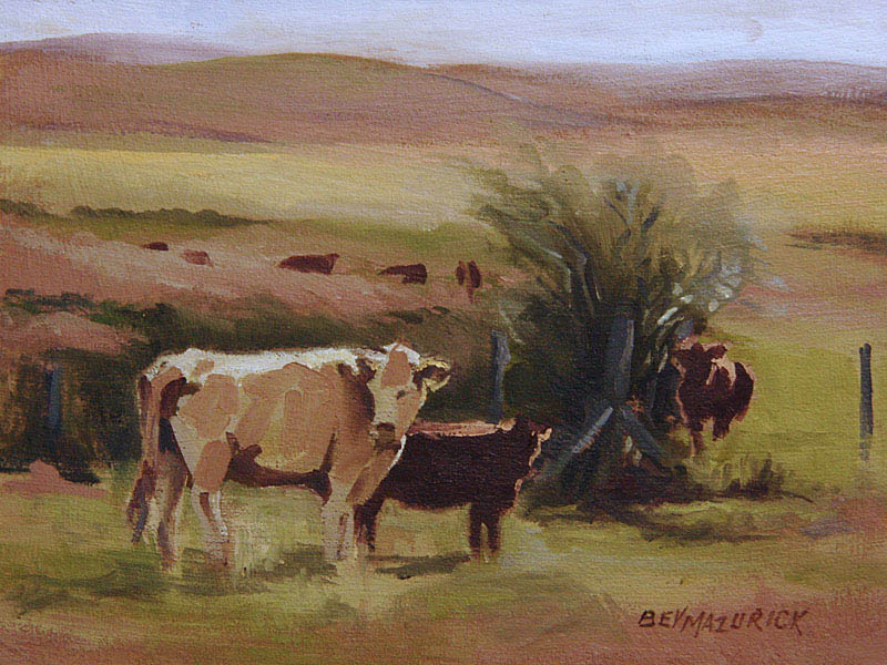 © Bev Mazurick - Cows in Pasture